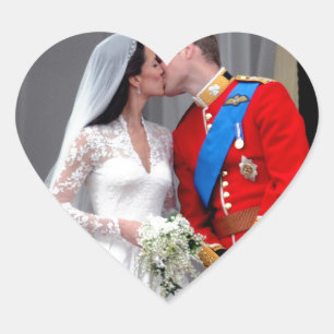 ケンブリッジ公王室の爵結婚 ハートシール