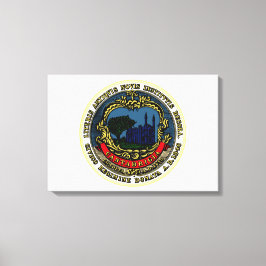 ケンブリッジ国旗（マサチューセッツ州） キャンバスプリント