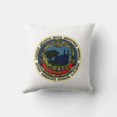 ケンブリッジ国旗（マサチューセッツ州） クッション (裏面)