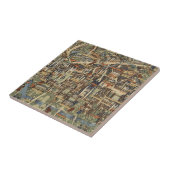 ケンブリッジ、イギリスの絵解き地図 タイル (側面)