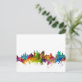 ケンブリッジ・イングランド・スカイライン ポストカード (スタンド正面)