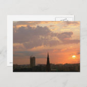 ケンブリッジ・サンセット ポストカード (正面/裏面)