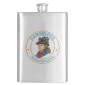 ケンブリッジ・マサチューセッツ州植民地時代 フラスク (正面)