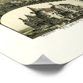 ケンブリッジ, OHパノラママップ – 1897 ポスター (角)