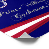 ケンブリ王室のング結婚プリント公爵と公爵夫人 ポスター (角)