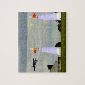 ケンブル飛行場 航空レース グロスターシャー イングランド ジグソーパズル (縦)