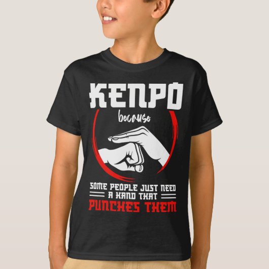 ケンポの戦士 武器 ケンポインストラクター 空手 マーティ Tシャツ (正面)