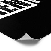 ケンポー空手 ダストレス加工デザイン ポスター (角)