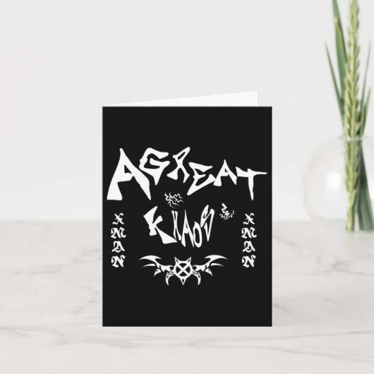 ケン・カーソン・グッズ・デザイン・エージェンシー カード (正面)