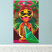 ケン・ゲージ・アイドル・ドリームズ キャンバスプリント (インサイチュ (ウッドフロア))