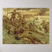 ケン・ライリー世界大戦によるオマハでの第1波 ポスター (正面)