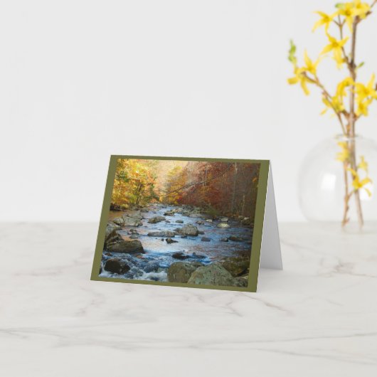 ケンLockwoodの峡谷 カード (黄色い花)