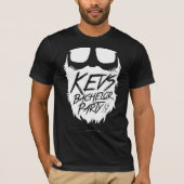 ケヴィスバチュラーパーティワイルドマンホワイト Tシャツ (正面)