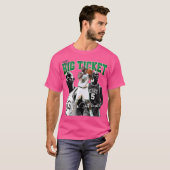 ケヴィンガーネットザビッグチケットボストンバスケットレッグ Tシャツ (正面フル)