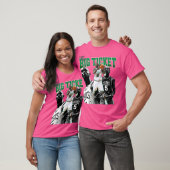 ケヴィンガーネットザビッグチケットボストンバスケットレッグ Tシャツ (ユニセックス)