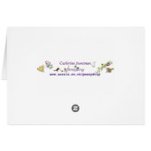 ケーおもしろいキスローガンチョコレートユーモア引用文 (裏面横)