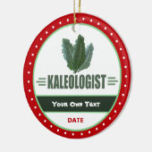 ケーおもしろいル好き セラミックオーナメント (左)