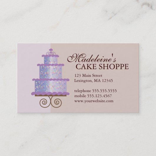 ケーエレガントキオンタンカスタムベーカリー名刺 名刺 (正面)