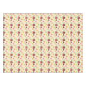 ケーキおよび蝋燭 テーブルクロス (正面(横))