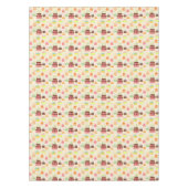 ケーキおよび蝋燭 テーブルクロス (正面)