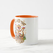 ケーキお洒落ベーキング蛇付きティー マグカップ (正面左)