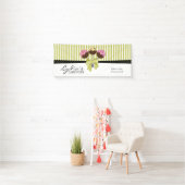 ケーキお洒落ポップ事業 横断幕 (インサイチュ)