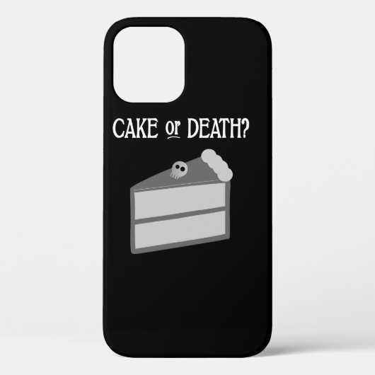 ケーキかデスか? Case-Mate iPhoneケース (裏面)