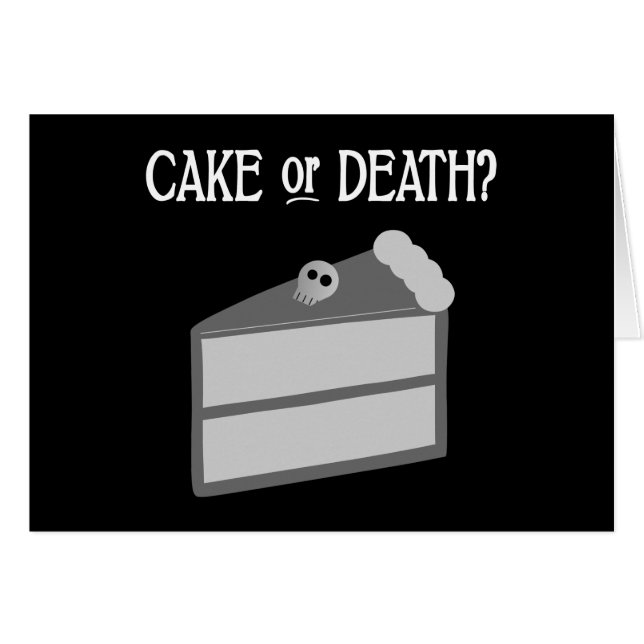ケーキか死か。 (正面横)