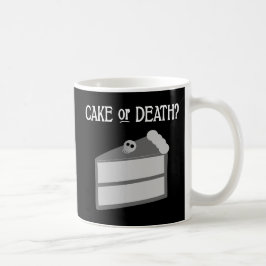 ケーキか死か。 コーヒーマグカップ