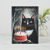 ケーキがゴシックケーキの黒猫 シーズンカード (スタンド正面)