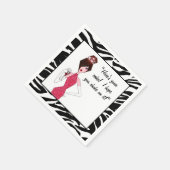 「ケーキが来たぞ！息を飲ませてくれないか！」 スタンダードカクテルナプキン (角)