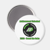 ケーキが見つかった – 実績のロック解除 マグネット (正面/裏面)