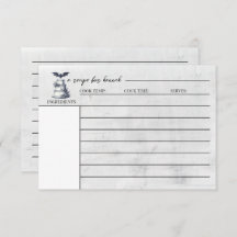 ケーキこうもりレシピカード