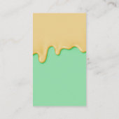 ケーキつや消し |の転がピンロゴ 名刺 (裏面)