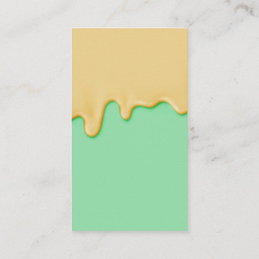 ケーキつや消し |の転がピンロゴ 名刺 (裏面)