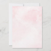 ケーキとカクテルのパーティー招待状 招待状 (裏面)