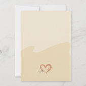 ケーキとコーヒーのお誘い 招待状 (裏面)