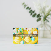 ケーキとペストリー 名刺 (スタンド正面)