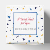 ケーキと紙吹雪優先ボックス フェイバーボックス (上部)