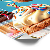 ケーキと風船の誕生日くま ポスター (コーナー)