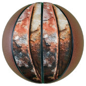 ケーキに混ぜた金属レース バスケットボール (縦)