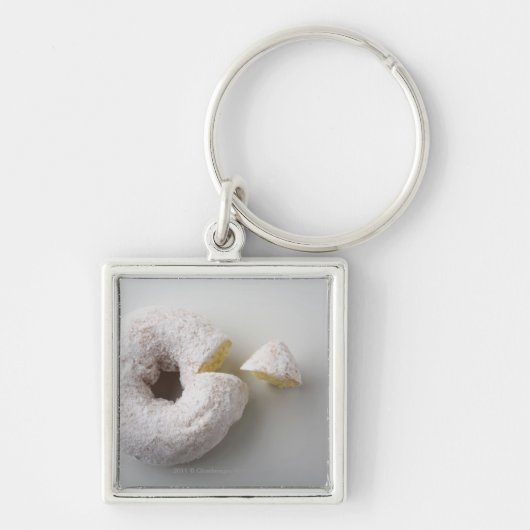 ケーキのクローズアップ キーホルダー (正面)