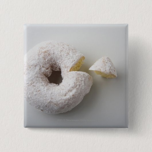 ケーキのクローズアップ 缶バッジ (正面)