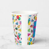 「ケーキのスライスとバルーン」 紙コップ (右)