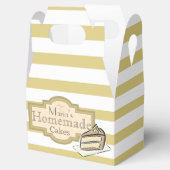 ケーキのスライス フェイバーボックス (オープン)