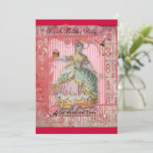 ケーキのデコレーション 誕生日招待状 招待状 (スタンド正面)