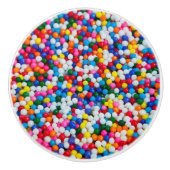 ケーキのベーカリーのセラミックキャビネットのノブを振りかける セラミックノブ (正面)