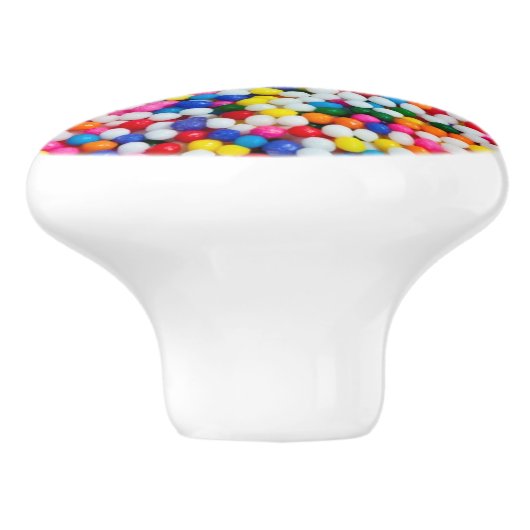 ケーキのベーカリーのセラミックキャビネットのノブを振りかける セラミックノブ (側面)