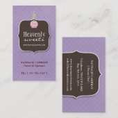 ケーキのポップ・アートのな名刺 名刺 (正面/裏面)