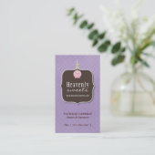 ケーキのポップ・アートのな名刺 名刺 (スタンド正面)